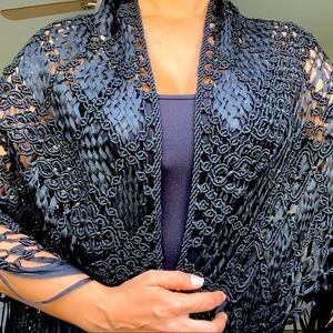 Black Spanish Shawl- One size